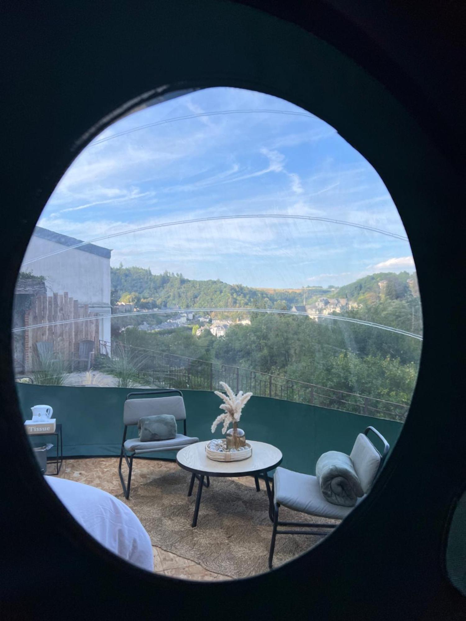 Bulle Time Flies - Logement Insolite Hotel Буйон Екстериор снимка