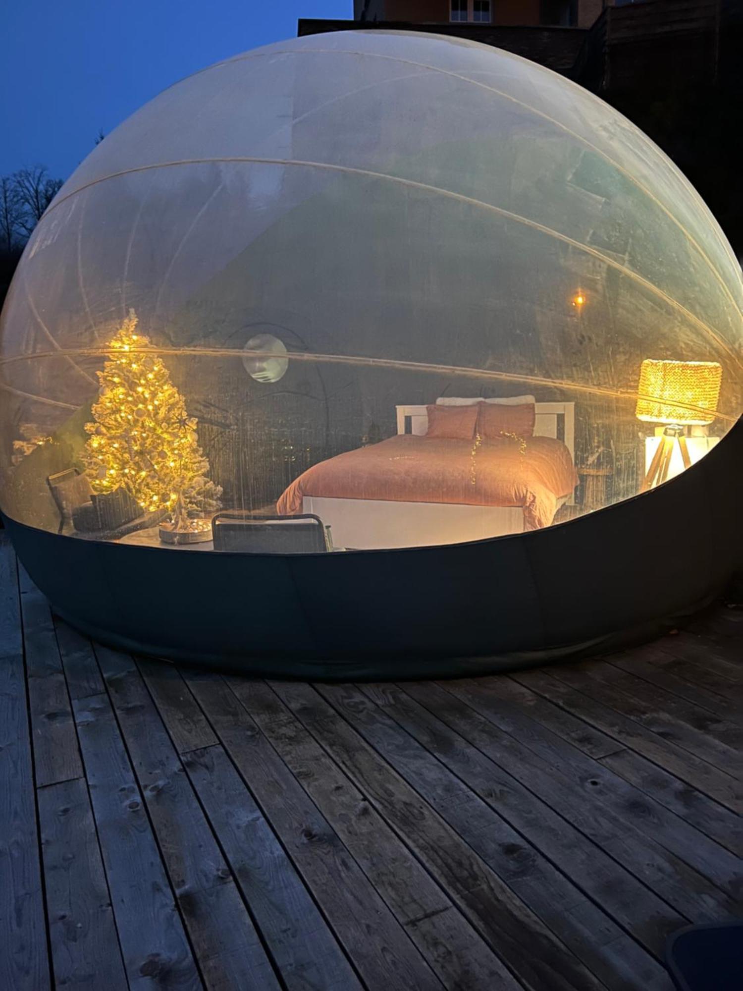 Bulle Time Flies - Logement Insolite Hotel Буйон Екстериор снимка